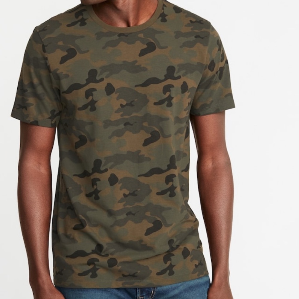 Men’s ~ Forest Camo T-Shirt ~ Old Navy
